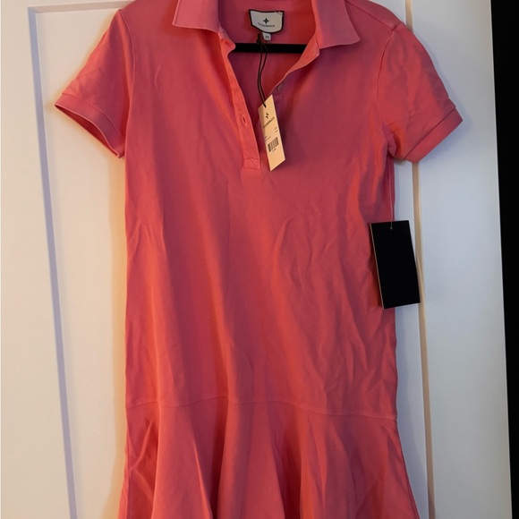 Tuckernuck Washed Pink Pique May Polo Dress BNWT - Picture 3 of 4